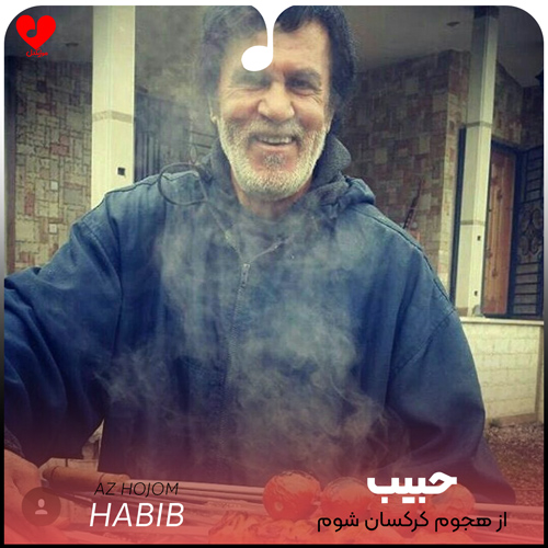 دانلود آهنگ از هجوم کرکسان شوم قلب من گرفت از حبیب